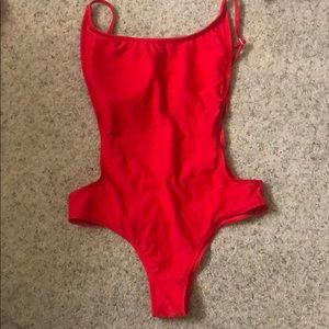 SunnyCo Iconic red one piece